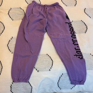 Kacey musgraves star crossed sweatpants purple size small
